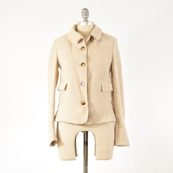 Burberry Jackets & Blazers - Burberry London Cashmere Blend Tweed Jacket